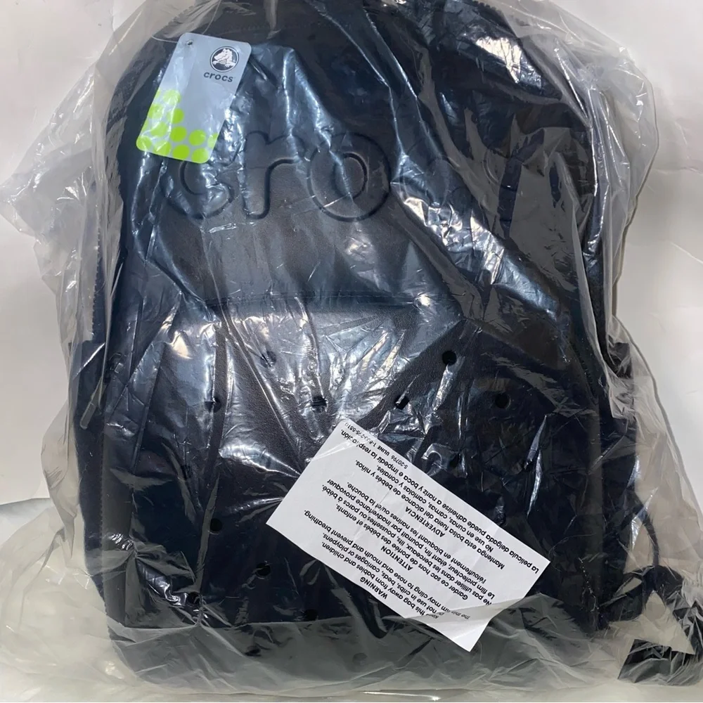 Crocs black classic backpack New